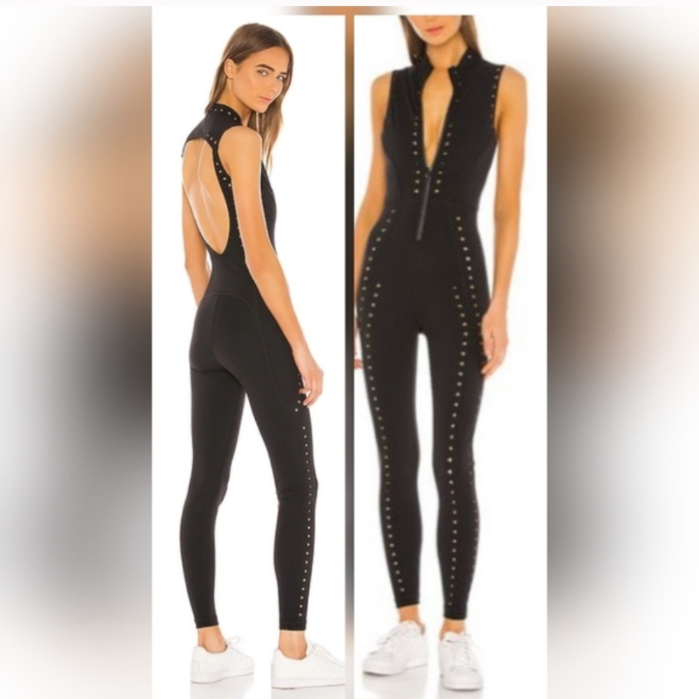 22. NWT- GIGI C Sarah Catsuit In Black Sz L